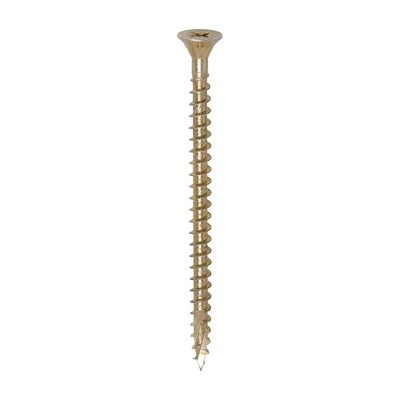 5.0mm x 75mm  Classic C2 Premium Pozi Countersunk Wood Screws. Box of 200