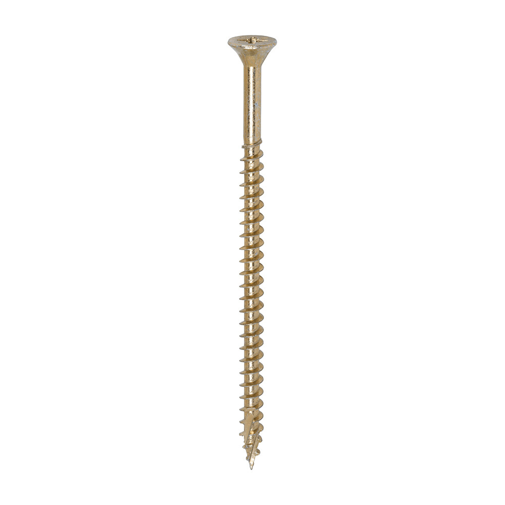 5.0mm x 90mm  Classic C2 Premium Pozi Countersunk Part Thread Wood Screws. Box of 100