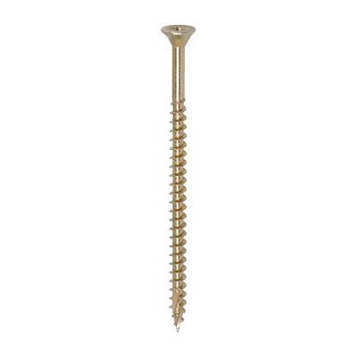5.0mm x 90mm  Classic C2 Premium Pozi Countersunk Part Thread Wood Screws. Box of 100