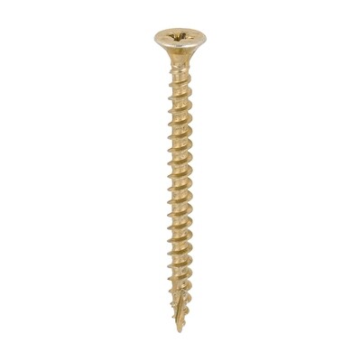 5.0mm x 60mm C2 Strongfix Premium Pozi Countersunk Wood Screws. Box of 200