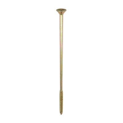 6.0mm x 200mm  C2 Strongfix Premium Pozi Countersunk Part Thread Wood Screws. Box of 100