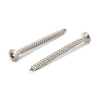 4.0 x 40mm  Raised Countersunk Torx Wood Screws A4 316 st.st  Box of 200