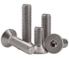 M12 x 100 Socket Countersunk Din 7991 Zinc Plated  Box of 50