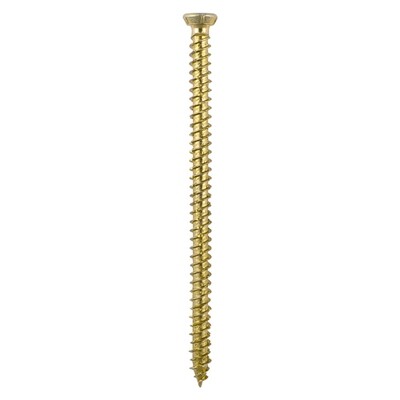 7.5mm x 180mm TX30 Torx Drive Concrete Window Frame Screws  Box of 100