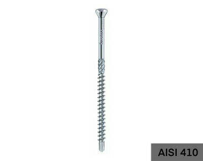 4.5 x 45mm Hobotec Hardened st.st screws TX20 Box of 200