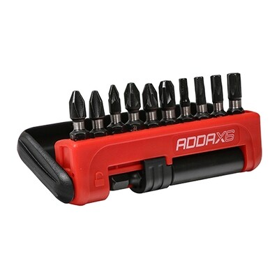 Timco X6 11 Piece Impact Bit Set  PH, PZ &amp; TX