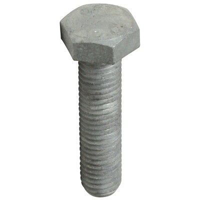 M12 x 55  HT Set Din 933 Galvanised