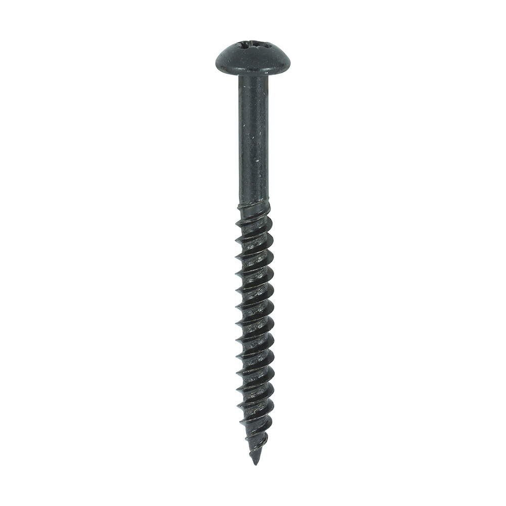 10 x 2 Blackjax Roundhead Woodscrew  Box of 200