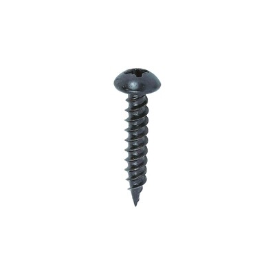 10 x 1 Blackjax Roundhead Woodscrew  Box of 200