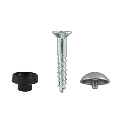 No.8 x 3/4 Mirror Screws  Box of 200