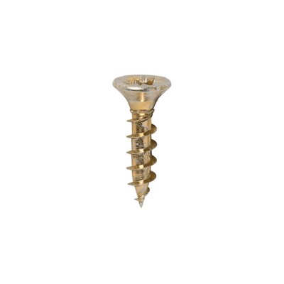 3.5 x 30mm Pozi Countersunk Timco Solo Wood Screws Box of 200