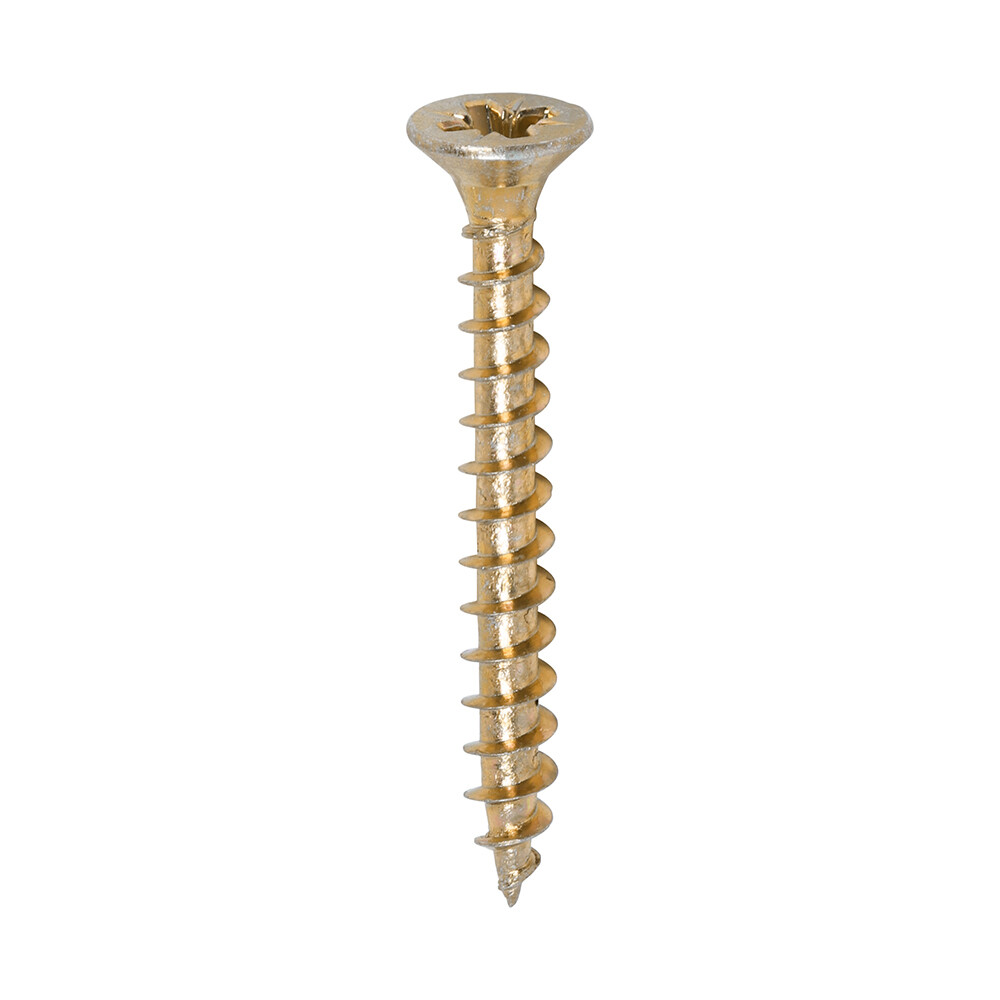 6.0 x 100mm Pozi Countersunk Timco Solo Wood Screws Box of 100