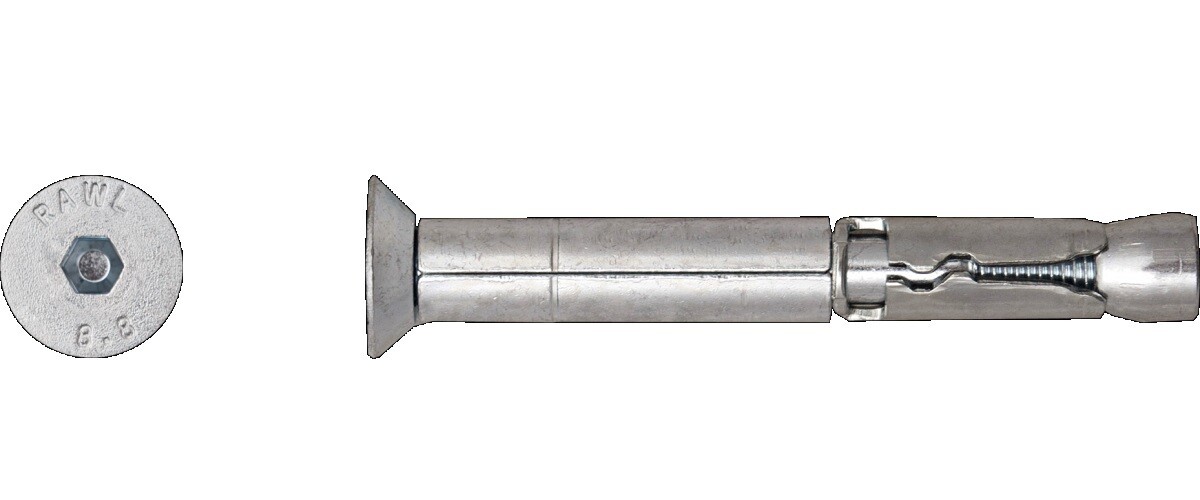 24mm x 145mm (M16 Thread) Countersunk Anchors  Box of 10