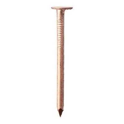 30mm Clout Nails Copper 500g Bag