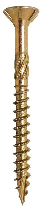 3.5 x 30 Pozi Countersunk Woodmaster Part Thread Performance Screws Zinc &amp; di-chromate passivation  Box of 200
