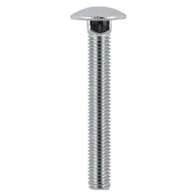 M6 x 16 Coach Bolts A2 Stainless Steel Box of 100