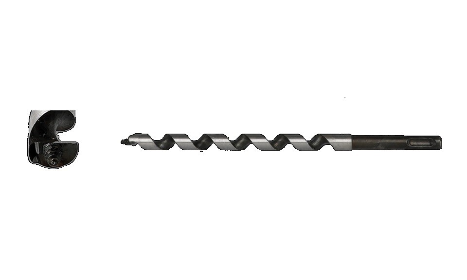 32mm x 460mm Heller Lewis Wood Auger hex shank  Hex Shank (Part 190466)