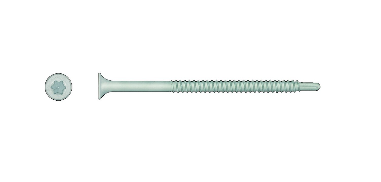 4.8 x 50mm Self Drilling Insulation Screw A4 Stainless Steel  Box of 250