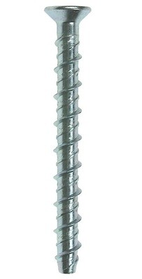 8mm (6mm drill) x 150mm Countersunk Ankerbolt TX25 Zinc   Box of 100