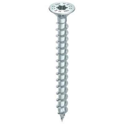 8.0 x  380mm Heco Topix Countersunk TX40 Torx Drive Screws Box of 50