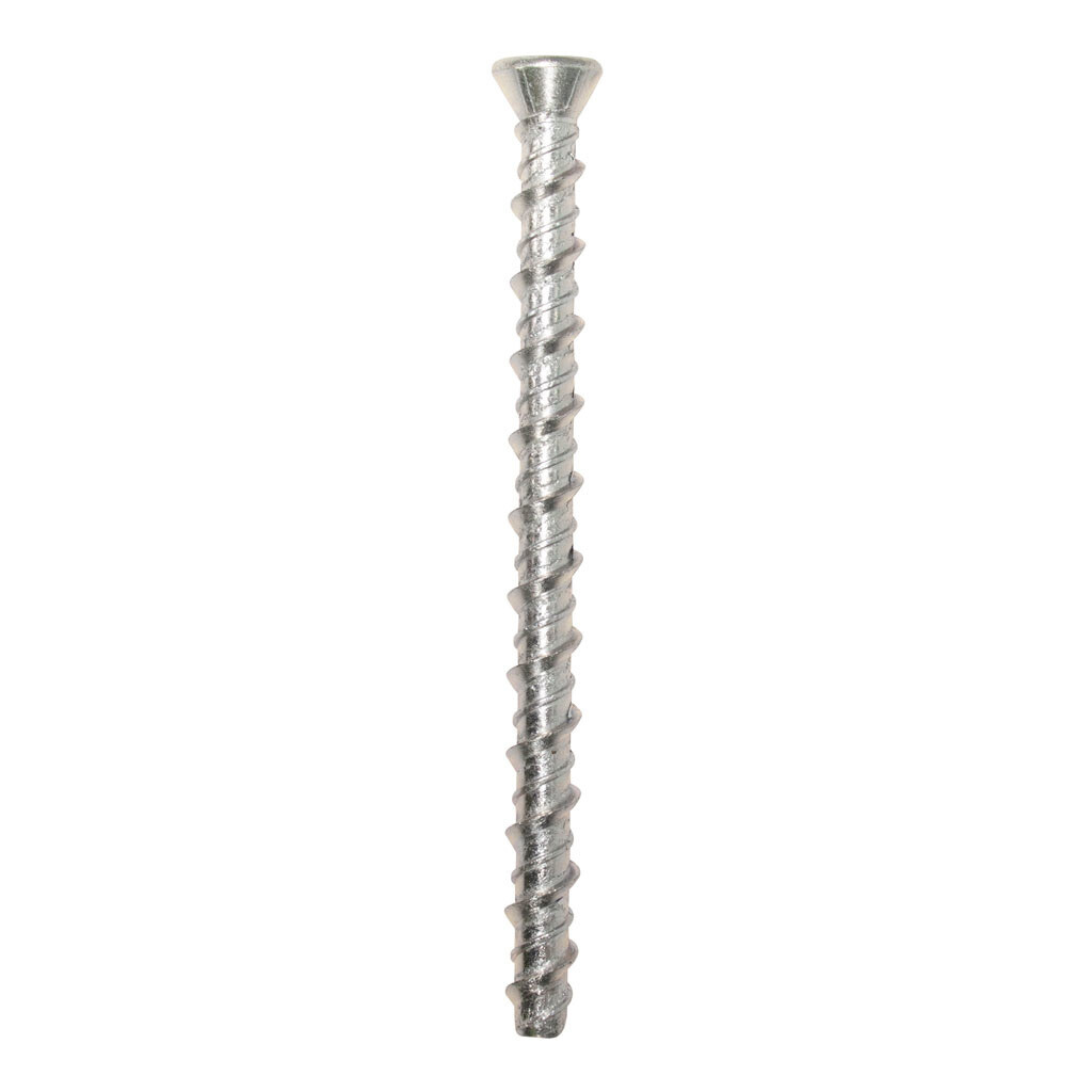 6mm (6mm drill) x 75mm Countersunk Torx Serbolt Masonry Fixing Box of 100