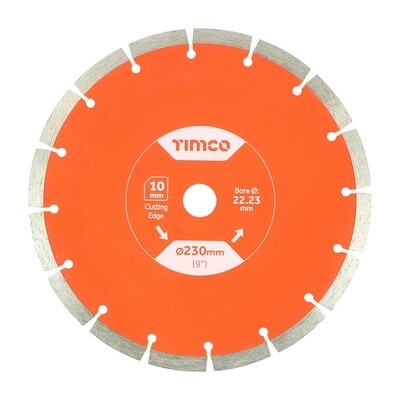 Addax 230 x 22.2mm General Purpose Diamond Blade - Segmented