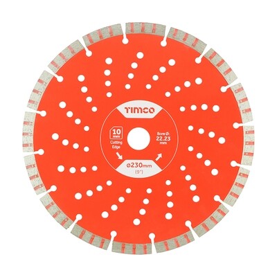 Addax 230 x 22.2mm Trade Diamond Blade - Segmented