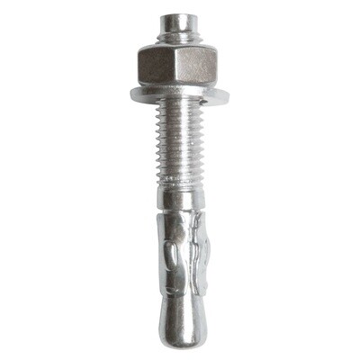 M16 x 125mm Through Bolts Zinc Plated (Box of 20)
