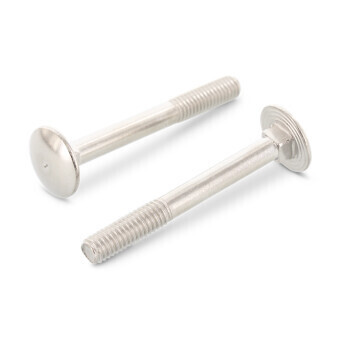 M10 x 220 Coach Bolt A2 Stainless Steel