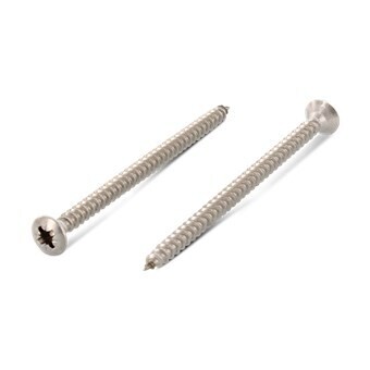 4.0 x 40mm  Raised Countersunk Torx Wood Screws A2 st.st  Box of 200