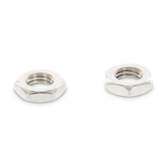 M16 Din 439 Half Nuts (Thin Lock Nuts) A2 stainless steel