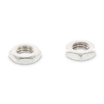 M10 Din 439 Half Nuts (Thin Lock Nuts) A2 stainless steel