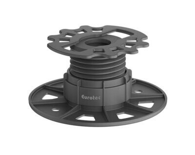 Eurotec Adjustable Decking Pedestal  -BASE M (2) Adjusts from 35mm up to 60mm  (Part 100001)