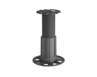 Eurotec Adjustable Decking Pedestal  -BASE XL (4) Adjusts from 110mm up to 210mm  (Part 100003)