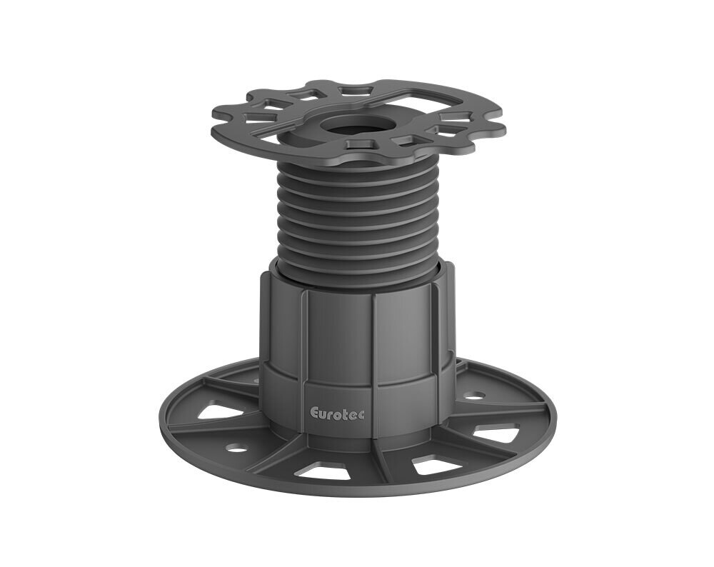 Eurotec Adjustable Decking Pedestal  -BASE L (3) Adjusts from 60mm up to 110mm  (Part 100002)