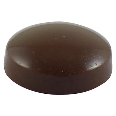 Two Piece Screw Caps - Brown To fit 3.5 to 4.2 Screw (Pack of 100)