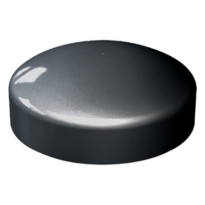 Two Piece Screw Caps - Anthracite Grey To Fit 3.5 to 4.2 Screw (Pack of 100)