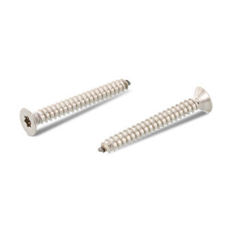 4.8mm x 60mm Countersunk TX25 (ISO 14586) Self Tapping Screws A2 Stainless Steel  Box of 200