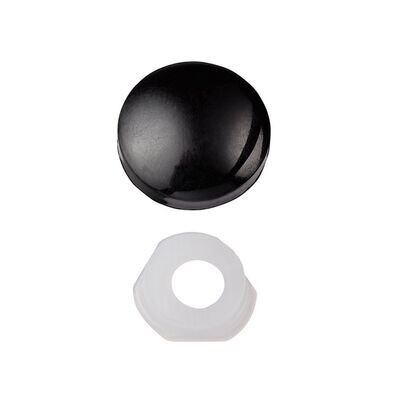 Unifix Two Piece Screw Caps - Black To fit 3.5 to 4.2 Screw (Pack of 200)