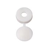 Unifix Hinged Screw Caps - White To fit 3.5 to 4.2 Screw (Pack of 100)