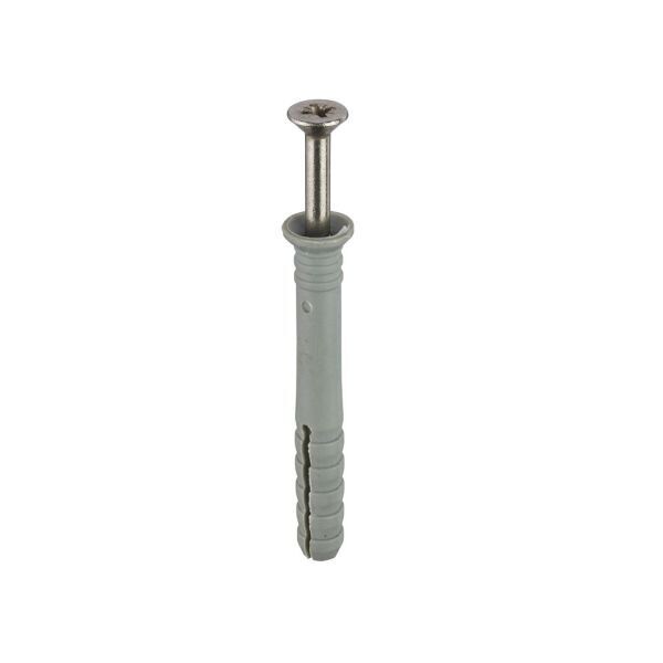 8.0mm x 60mm A2 Stainless Steel Hammer Screws Box of 100