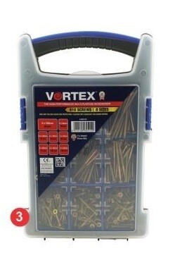 Vortex Site Pack 610 screws Countersunk Performance screws