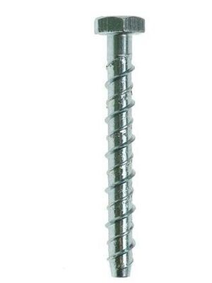 16mm (14mm Drill size) x 75mm Ankerbolt Zinc  Pack of 25
