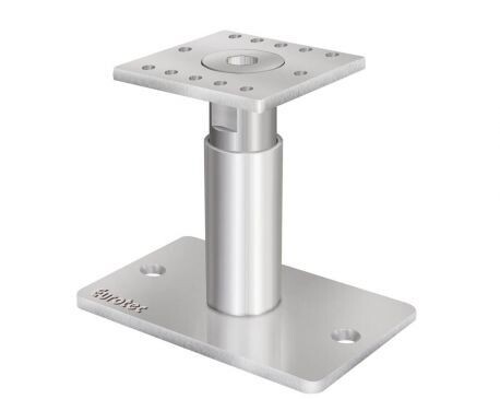 Pedix Post Feet  140mm up to 190mm  Adjustable post supports with fixing kit