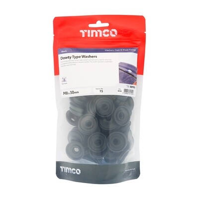 M8 x 30mm Dowty Type Washers  Pack of 75