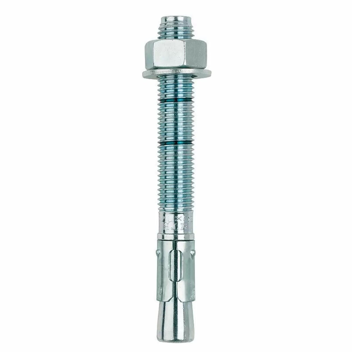 M16 x 220mm  Anchor Bolt (Through Bolt) Zinc Plated