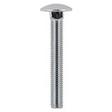 M12 x 75  Cup Square Bolt Only High Tensile Grade 8.8  Zinc Plated