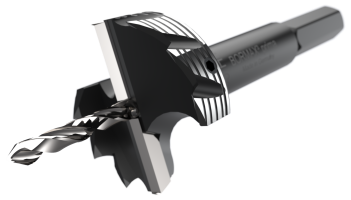 Bormax 1664 Tungsten Carbide Tipped Pilot Guided Forstner Bit  - 9 Piece Set  Ø 15, 20, 25, 30, 35, 40, 45, 50 mm incl. extension 250 mm545