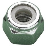 M16 Nyloc Nuts Din 982 Type P  Zinc Plated