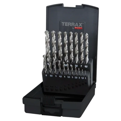 Ruko Terrax 19 Piece HSS-G Twist Drill Set Split Point
